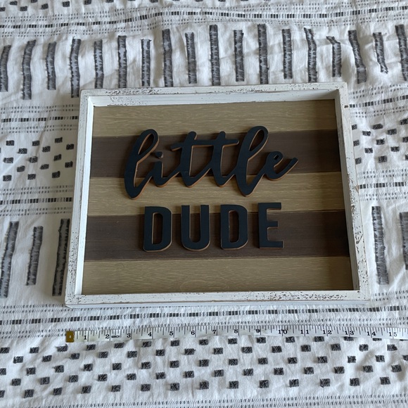 Little Dude Wall Frame - Picture 1 of 3